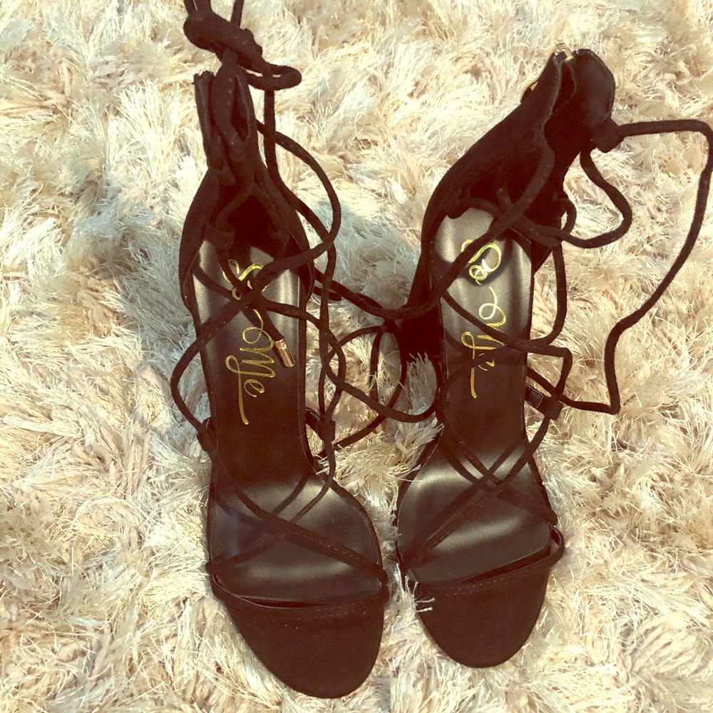 Black heels